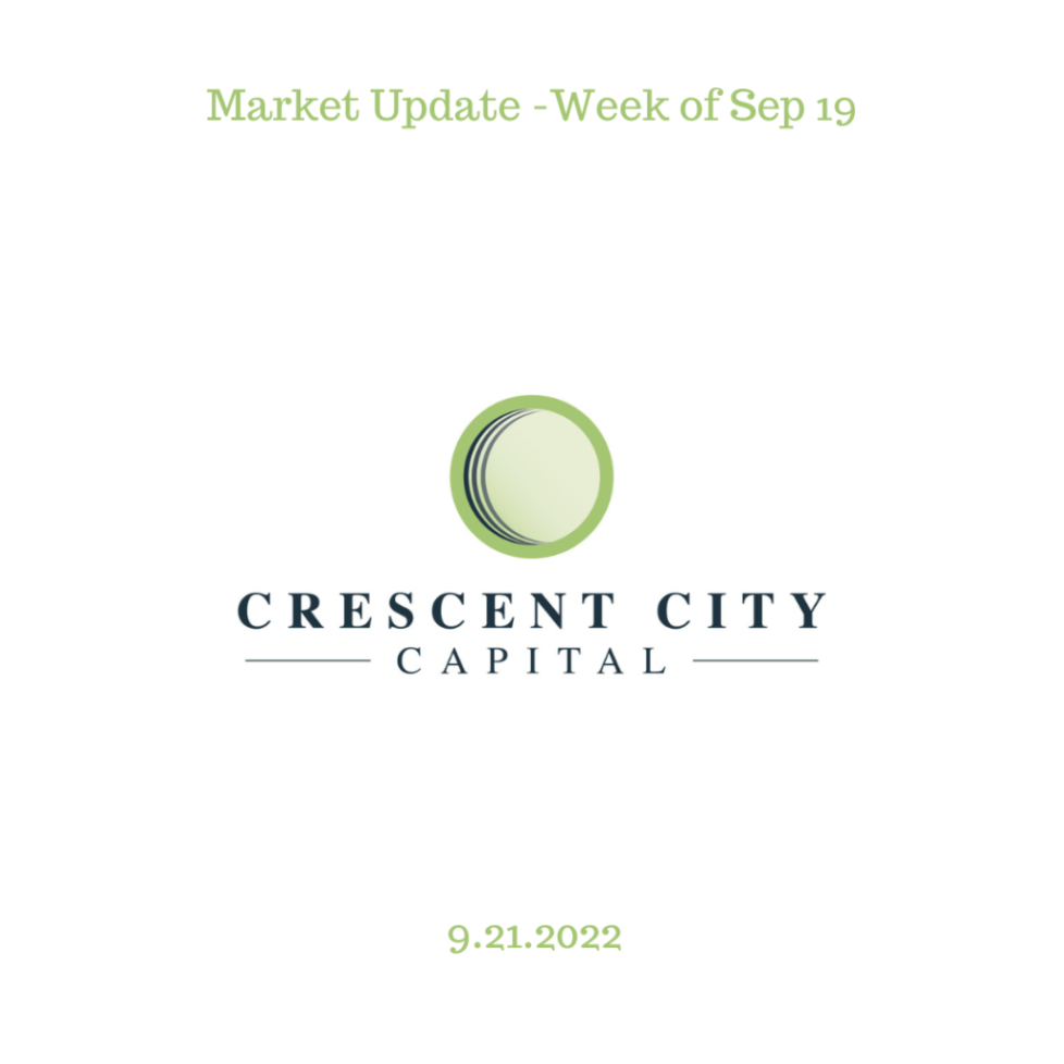 Market Update - Week of Sep 19