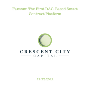 Fantom: The First DAG-Based Smart Contract Platform