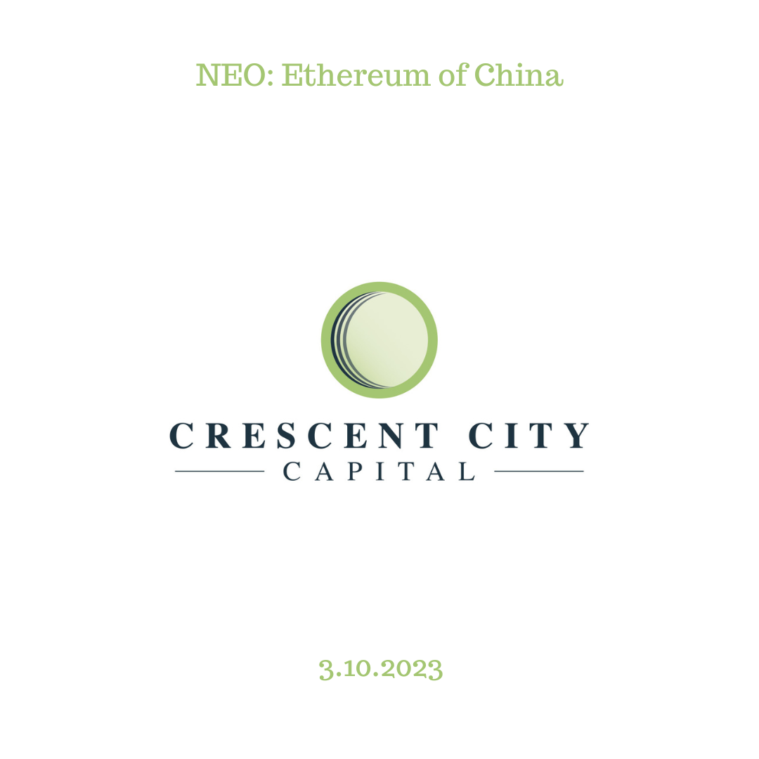 NEO: Ethereum of China