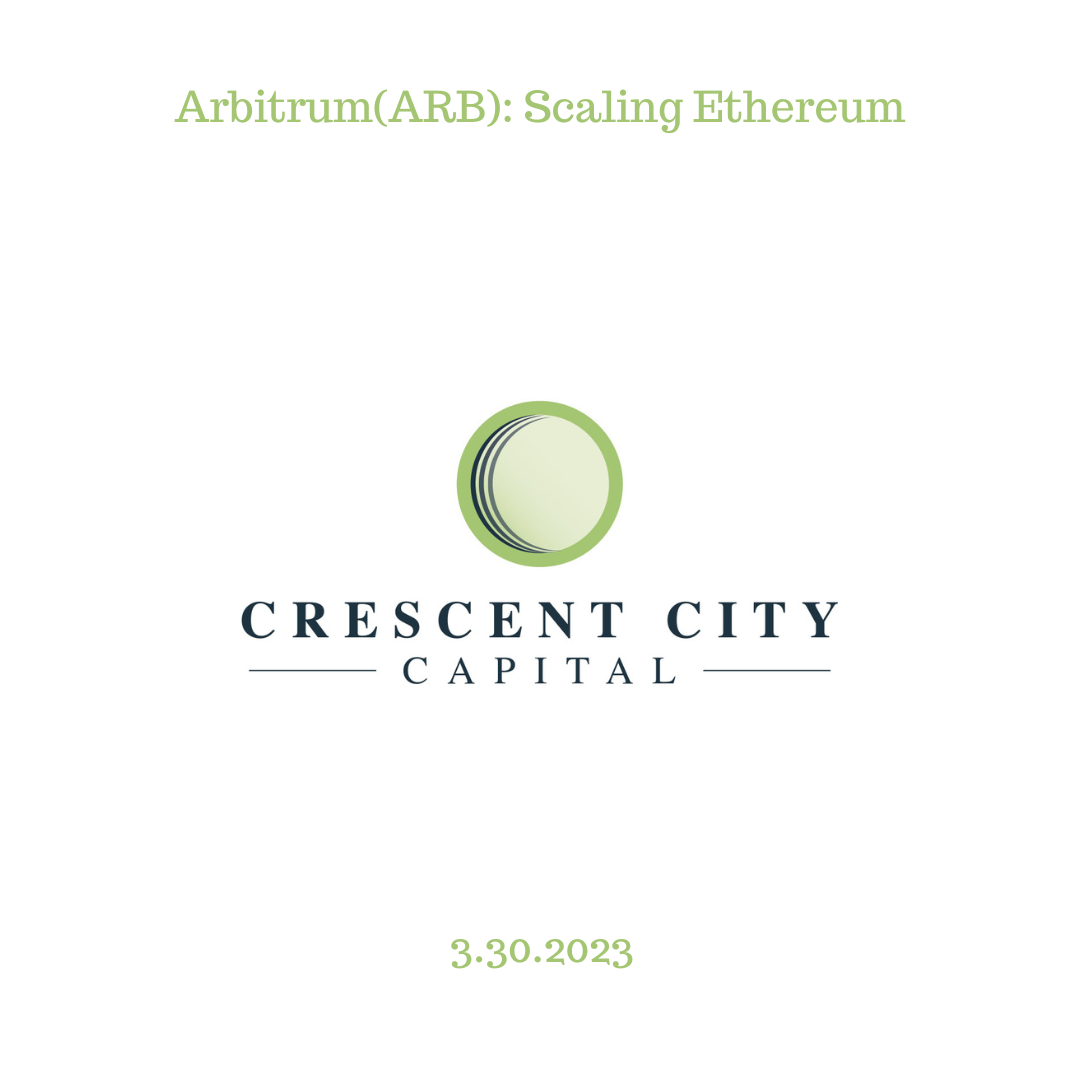 Arbitrum(ARB): Scaling Ethereum