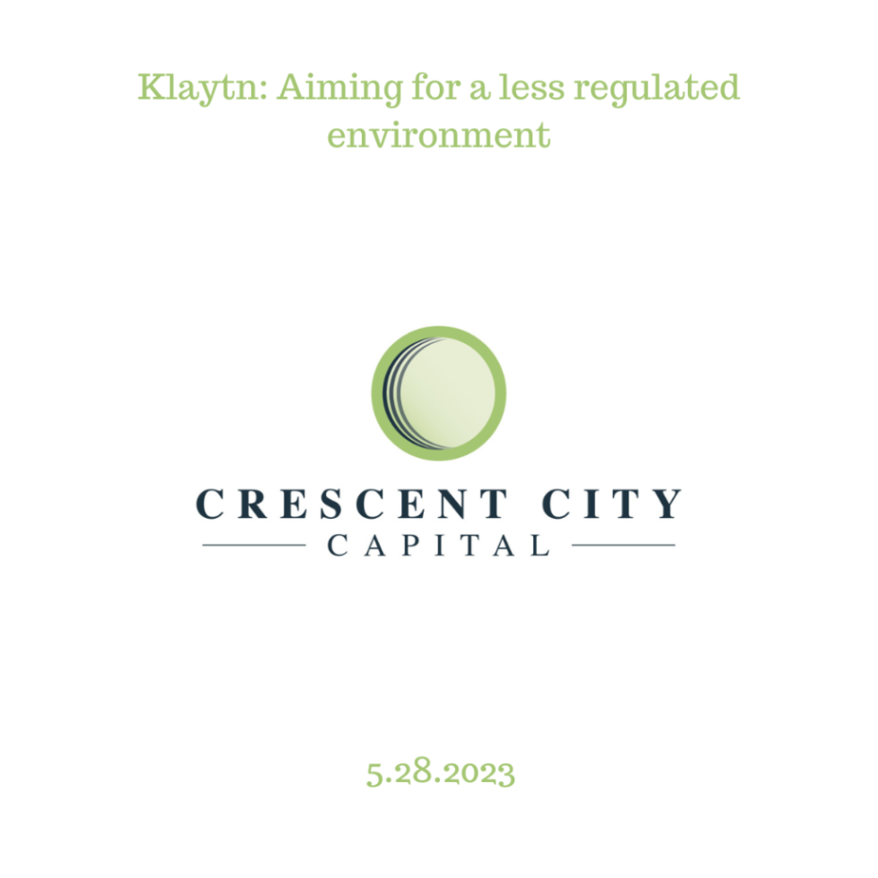 Klaytn: Aiming for a less regulated environment