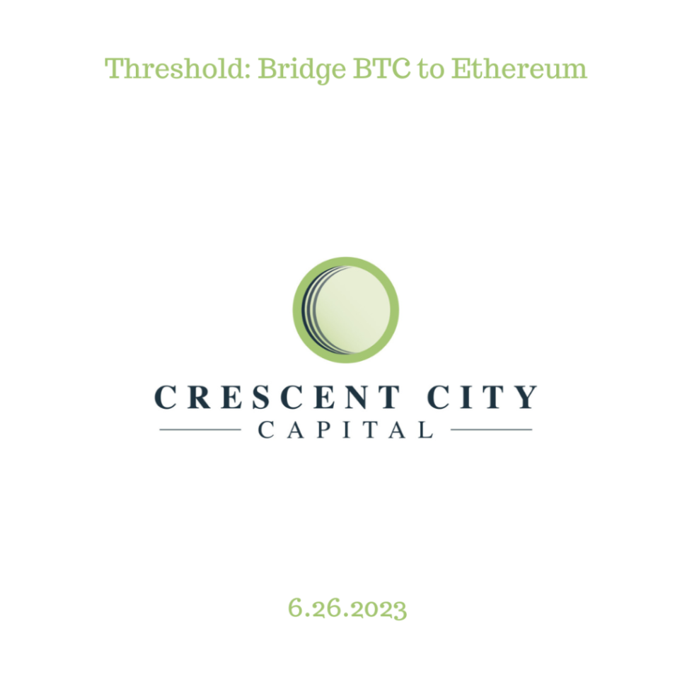Threshold: Bridge BTC to Ethereum