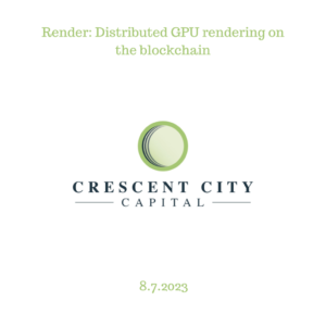 Render: Distributed GPU rendering on the blockchain