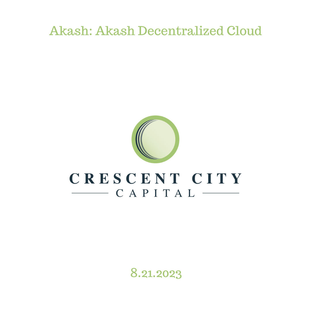 Akash: Akash Decentralized Cloud