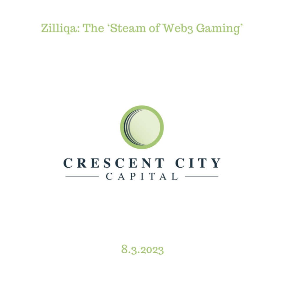 Zilliqa: The steam of Web3 Gaming