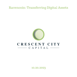 ravencoin: Transferring Digital Assets