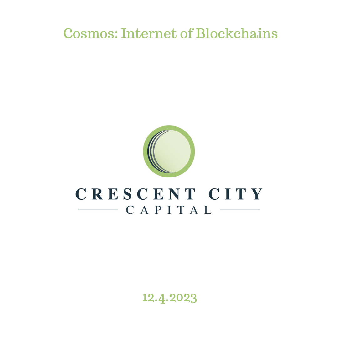 Cosmos: Internet of Blockchains