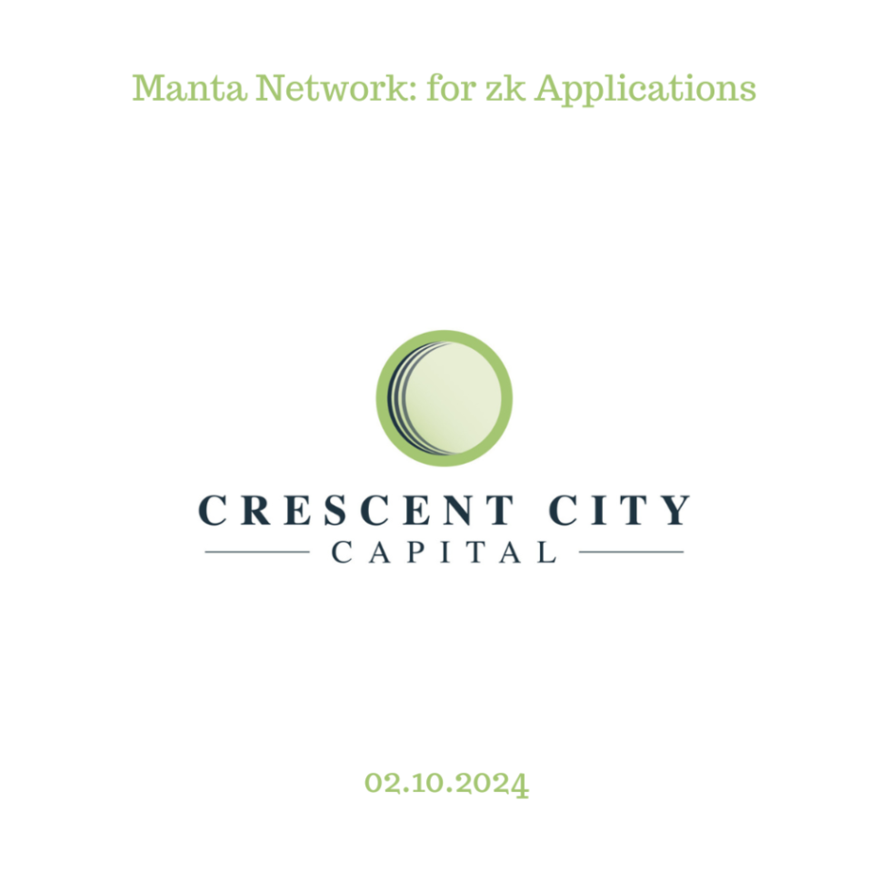 Manta Network: For zk Applications