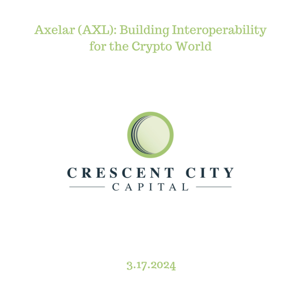 Axelar (AXL): Building Interoperability for the Crypto World