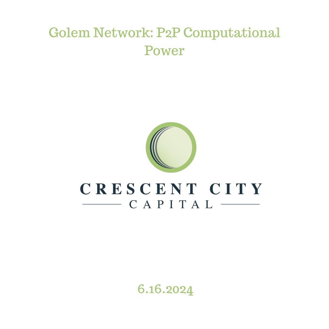 Golem Network: P2P Computational Power
