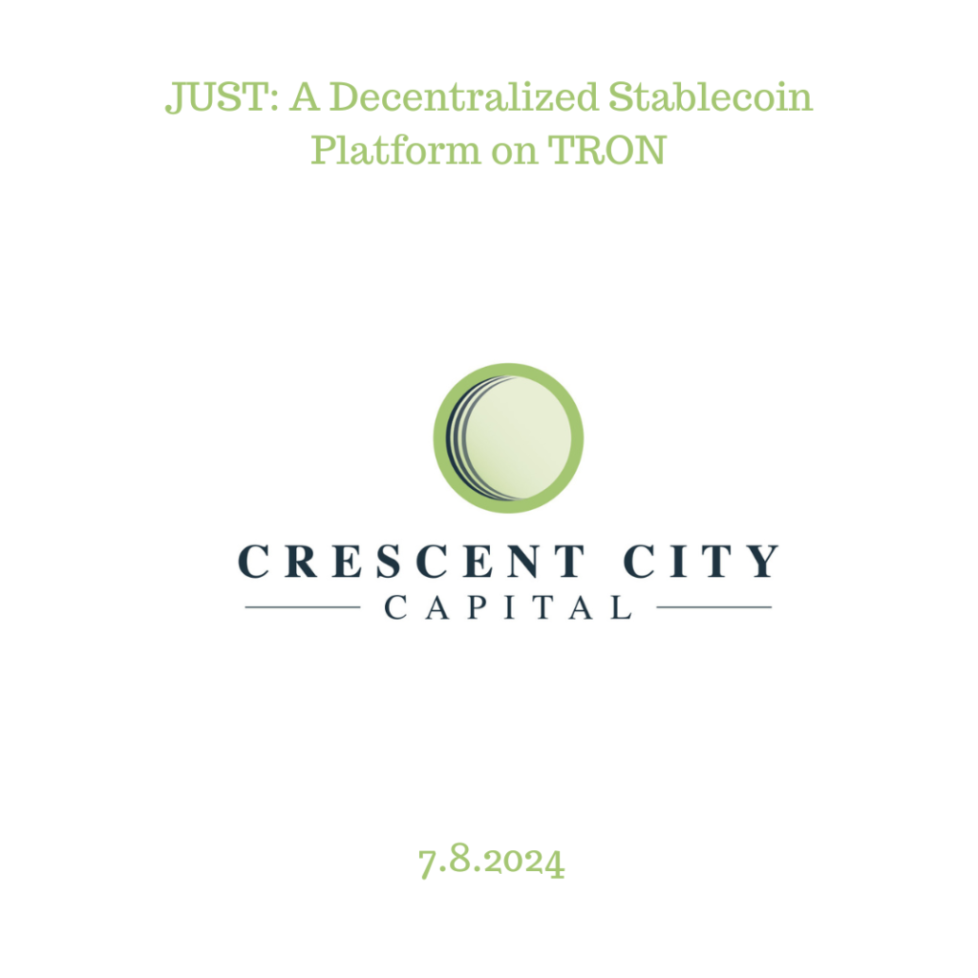 JUST: A Decentralized Stablecoin Platform