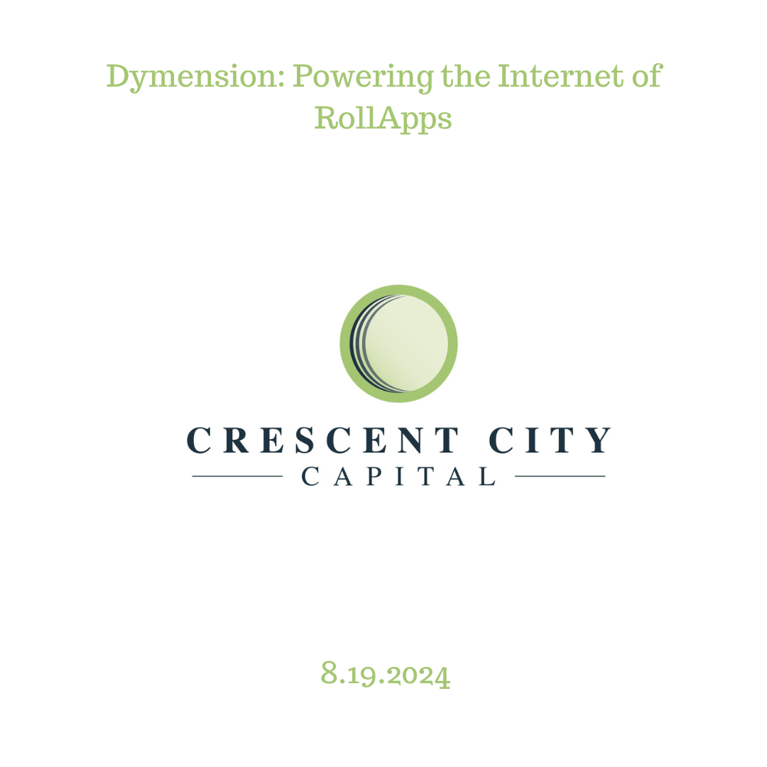 Dymension: Powering the Internet of RollApps