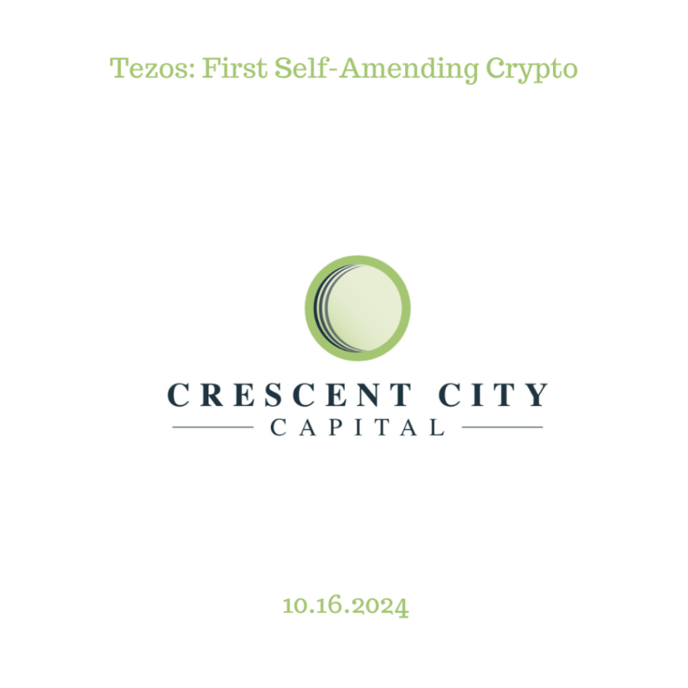 Tezos: First Self-Amending Crypto